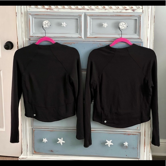 Lululemon Hill and Valley Mock Neck Top in Black - Picture 11 of 13